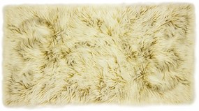 Kusový koberec s vysokým vlasom OMBRE 120 x 160 cm - horčicový