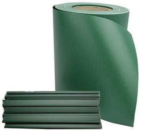 Bestent Tieniaca fólia na plot 19cm x 35m Green 450g/m2 + spony