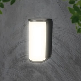 LED Vonkajšie nástenné svietidlo LED/12W/230V 3000/4200/6500K IP65 čierna