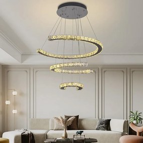 Moderné svietidlo NEDES LED svietidlo 100W/stmiev. J6356/CH