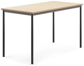 Stôl SONITUS, 1600x800x900 mm, linoleum - béžová, antracit