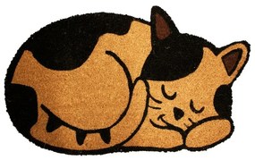 HOME ELEMENTS Kokosová rohožka Mačka, 43 x 73 cm