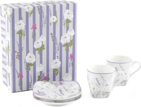 HOME ELEMENTS Espresso šapo sada 2 x 65 ml, Levanduľa