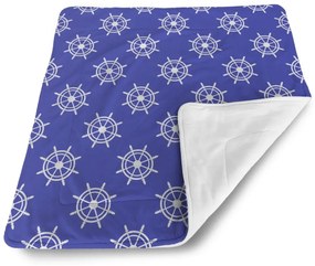 Sablio Deka pre bábätko Biele kormidlá - 80x100 cm