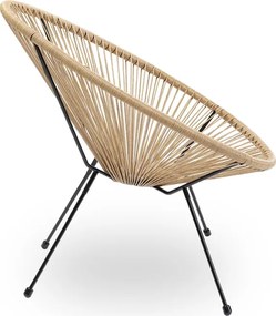 Hnedý záhradný nábytok z technoratanu – kompletný set na terasu a balkón