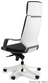 KANCELÁRSKA STOLIČKA APOLLO ČIERNA / BIELA