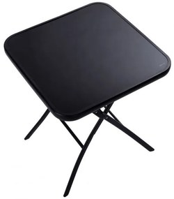 Čierny skladací záhradný stôl 60 cm