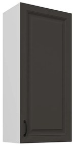 Skrinka do kuchyne Stilo grafit matná/biely 45G-108 1F