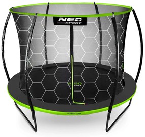 Profilovaná záhradná trampolína 8ft/252cm s vnútornou sieťou Neo-Sport NS-08C221