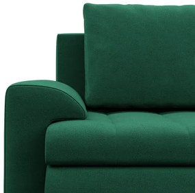 Sedacia súprava FORESTA Kronos v tvare U, pravá fľaškovo zelená