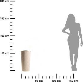 Květináč URBANIKA Coffee 57,1x29,5 cm béžový