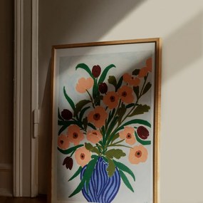 The Poster Club Plagát Cerulean Still Life by Anine Cecilia Iversen 50x70
