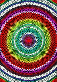 Kusový koberec Relief 22844-110 Multicolor, 140x200, viacfarebná, obývacia izba, Medipa (Merinos)