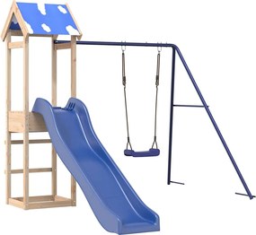 vidaXL Vonkajšia súprava na hranie masívna borovica