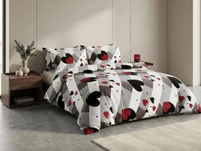 Obliečky mikroplyš COLOR HEARTS farebné Rozmer obliečky: 70 x 90 cm | 140 x 200 cm