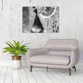 Obraz - Africká maľba (70x50 cm)