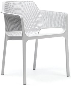 NARDI Záhradná stolička NET BIANCO, plastová