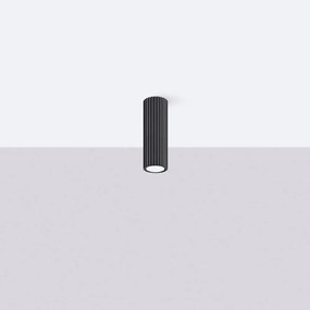 Čierne bodové svietidlo Gleam – Sollux