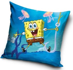 Detský vankúšik  Sponge Bob na Háčiku 40x40 cm