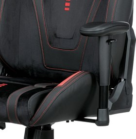 Kancelárska stolička KA-F07 RED Farba: Čierna