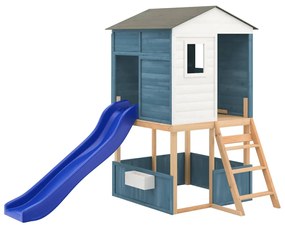 Vonkajšia súprava na hranie masívna jedľa