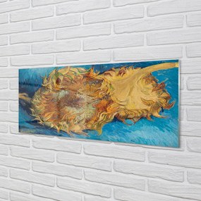 Obraz plexi Umenie kvety slnečnica 120x60 cm