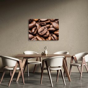Sklenený obraz kávových zŕn (70x50 cm)
