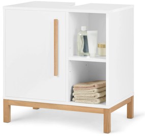 Skrinka pod umývadlo »Eklund« s dvierkami a bočným priečinkom