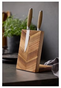 Drevený magnetický držiak na nože – Holm