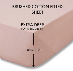 Ružová bavlnená plachta 135x190 cm - Catherine Lansfield