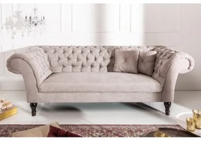 Sedacia súprava 40146 225cm Paris - Zamat Sivá  - Komfort-nábytok