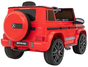 Elektrické autíčko Mercedes AMG G63 - červené