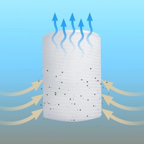 WEBBER Odparovací zvlhčovač vzduchu s antibakteriálnym filtrom Webber COMO EH4001