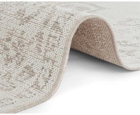 Béžový vonkajší koberec NORTHRUGS Tilos, 160 x 230 cm