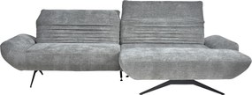 XXXLutz ROHOVÁ SEDAČKA, textil, sivá Dieter Knoll - Sedačky - 000553016601