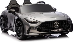LEAN CARS Elektrické autíčko Mercedes GT63 AMG DK-GT63 24V LCD sivé lakované