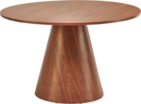 XXXLutz JEDÁLENSKÝ STÔL, farba vlašského orecha, 120/120/75 cm MID.YOU - Stoly - 002328004002
