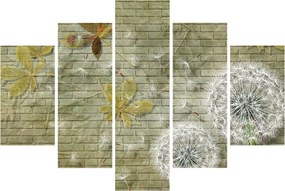 Obraz - Púpavy unášané vetrom (150x105 cm)