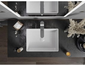 Mexen Goya, umývadlo na dosku 45 x 32 cm, biela, 22184500