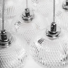 Toolight Toolight, závesné svietidlo 13xG9, MS025-13CP, chrómová, OSW-09640