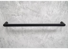 Deante ADR_N621 - Nástenný vešiak na uteráky ROUND 62,8 cm čierny