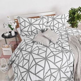 Flanelové obliečky Helsinky biele EMI