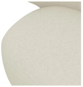 Krémovobiele kreslo Kama – Makamii