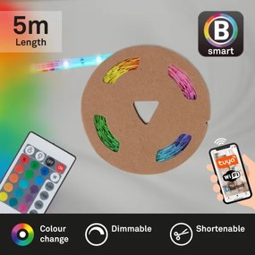 Brilo - LED RGBW Stmievateľný pásik 6,5m LED/18W/230V Wi-Fi Tuya + DO