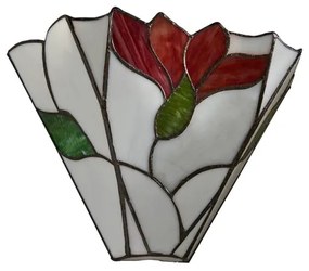 Endon 63964 - Nástenné svietidlo Tiffany BOTANICA 1xE14/40W/230V