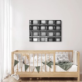 Obraz - Retro televízie (90x60 cm)