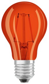 OSRAM LED E27 Star Décor Cla A 2,5W, oranžová