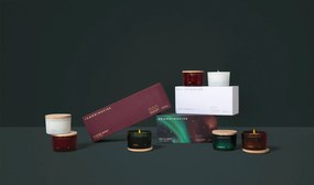 SKANDINAVISK Darčeková sada mini sviečok Fire and Light – 2 x 90 g