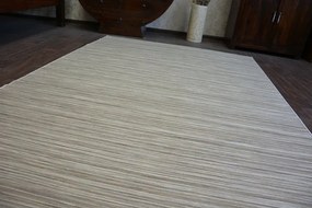 Exteriérový Obojstranný Koberec SIZAL DOUBLE 29203/750 Pásky hnedý/béž