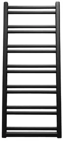 Regnis Retro, vykurovacie teleso 440x1840mm, 715W, čierna matná, RETRO184/40/D400/BLACK